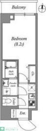 QUALITAS本所吾妻橋の物件間取画像